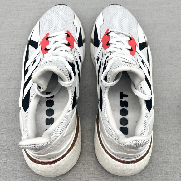 Adidas Mens 11 X9000L4 Running Shoes Sneaker Boost White‎ Black Trainers FW8388 main image 4